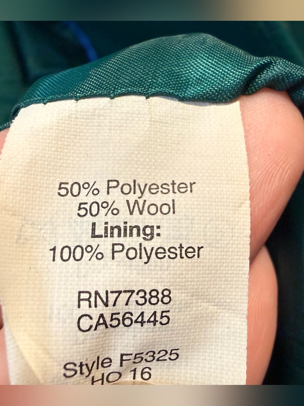 J. Crew City Coat - Emerald Green size 8 - Picture 11 of 13